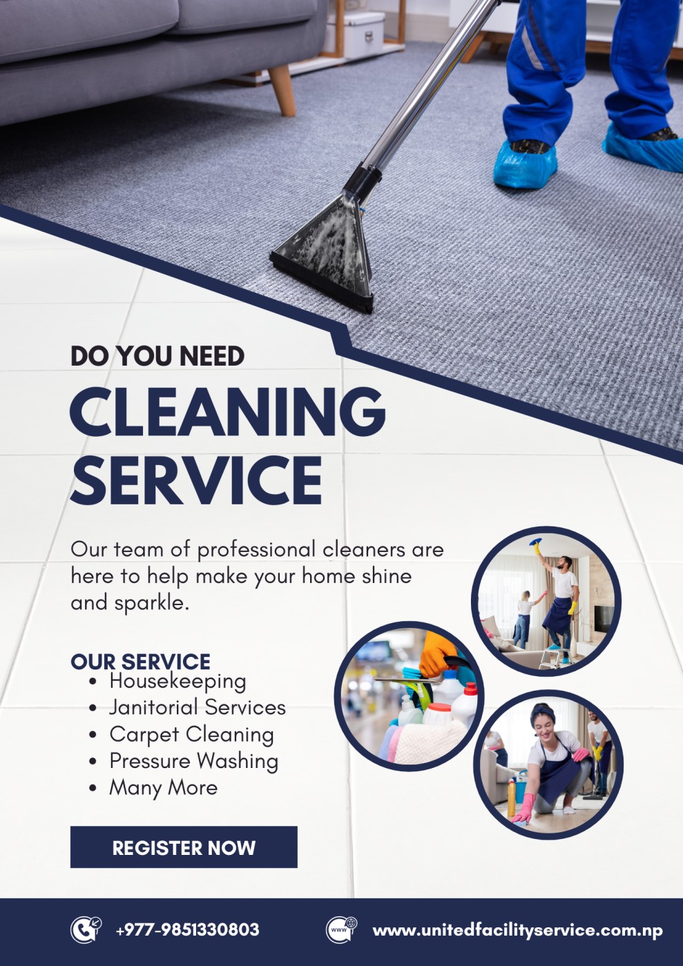 united facility Service Cleaning services