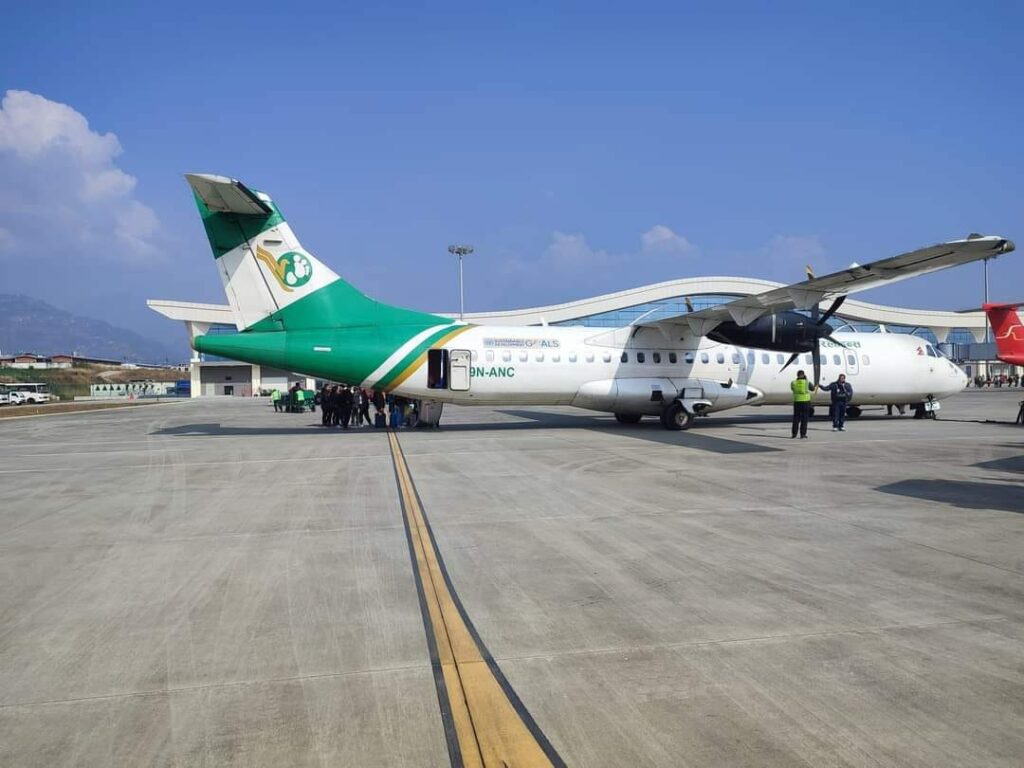 Kathmandu to pokhara by flight